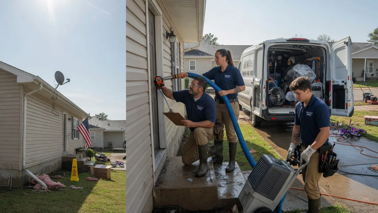 Ceiling Water Damage Restoration in West Fork, AR near me